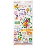 American Crafts Shimelle Reasons to Smile 6x12 Cardstock Sticker Sheet