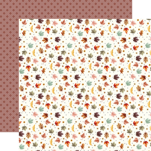 Carta Bella Harvest - Leaves Are Falling Patterned Paper