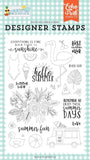 Echo Park Summertime Summer Lovin' Stamp Set 4x6