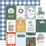 Carta Bella Farmhouse Summer 3x4 Journaling Cards Patterned Paper