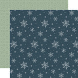 Carta Bella Winter Wonderland Winter Day Flakes 12x12 Patterned Paper
