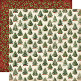 Simple Stories Simple Vintage Believe Waiting for Santa Patterned Paper
