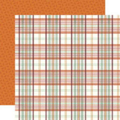 Carta Bella Harvest - Autumn Time Plaid Patterned Paper
