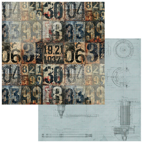 49 and Market Rust and Revs 2.0 Steadfast 12x12 Patterned Paper