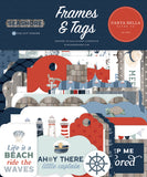 Carta Bella Seashore Frames & Tags Embellishments