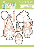 PhotoPlay Paper Tulla's Birthday Party Etched Metal Die Set