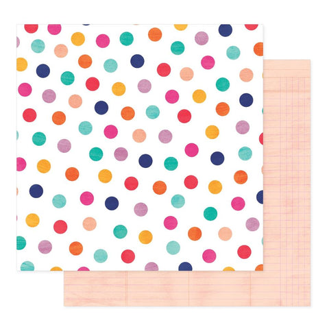 American Crafts Shimelle Reasons to Smile Sprinkle Kindness Patterned Paper