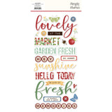 Simple Stories Simple Vintage Berry Fields Foam Sticker Embellishments