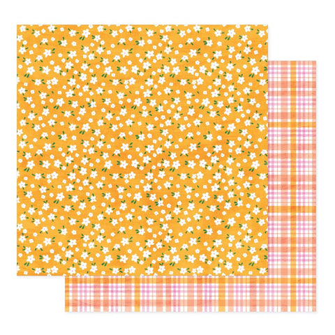 American Crafts Shimelle Reasons to Smile Spring Forward Patterned Paper