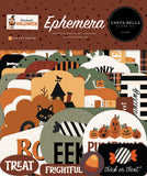 Carta Bella Handmade Halloween Ephemera Embellishments