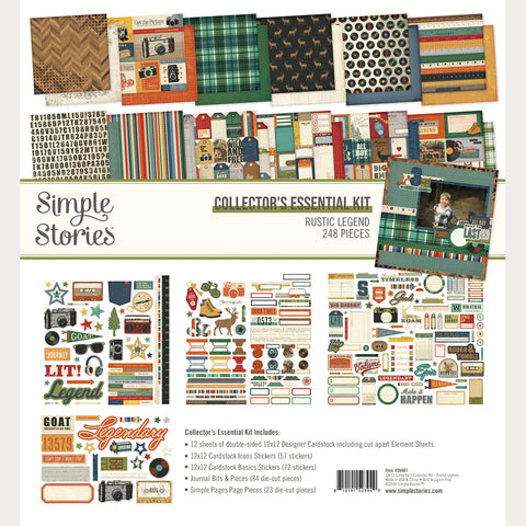 Simple Stories Rustic Legend Collector's Essential Kit