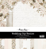Paper Rose Studio Wedding Joy Basics 12x12 Paper Collection