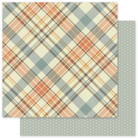 Paper Rose Studio Lakeside Memories Basics - Paper B 12x12 Patterned Paper