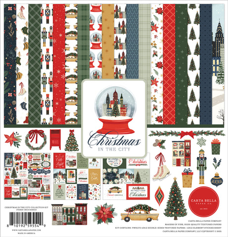 Carta Bella Christmas In The City Collection Kit
