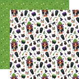 Echo Park Ghosts & Goblins Halloween Night 12x12 Patterned Paper