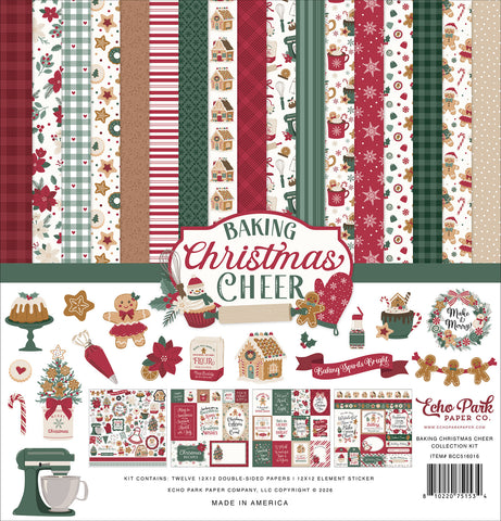 Echo Park Baking Christmas Cheer 12x12 Collection Kit