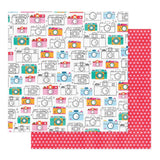 American Crafts Shimelle Reasons to Smile Snap Away Patterned Paper