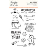 Simple Stories Baking Spirits Bright Photopolymer Stamp Set