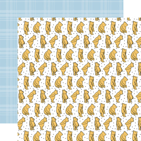 Echo Park The House at Pooh Corner Curious Winnie Patterned Paper