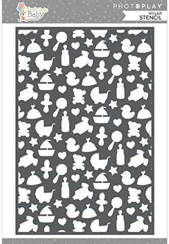 Photoplay Paper Hush Little Baby 6x9 Stencil