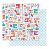 American Crafts Shimelle Reasons to Smile Bake Love Patterned Paper