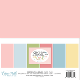 Echo Park In Full Bloom Coordinating 12x12 Solids Paper Pack