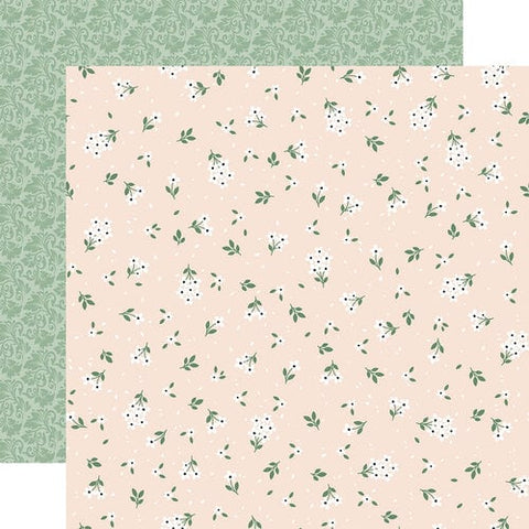 Echo Park Marry Me I Love You Stems Patterned Paper