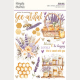 Simple Stories Simple Vintage Lavender Fields Rub On Embellishments