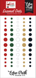 Echo Park Santa Claus Enamel Dots Embellishments