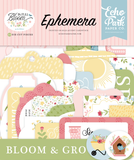 Echo Park In Full Bloom Ephemera Embellishments