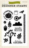 Echo Park Sweater Weather 4x6 Stamp set