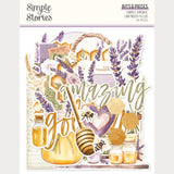 Simple Stories Simple Vintage Lavender Fields Bits & Pieces Embellishments