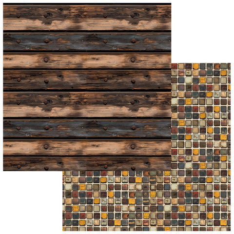 49 and Market Rust and Revs 2.0 Fearless 12x12 Patterned Paper