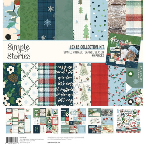 Simple Stories Simple Vintage Flannel Season Collection Kit