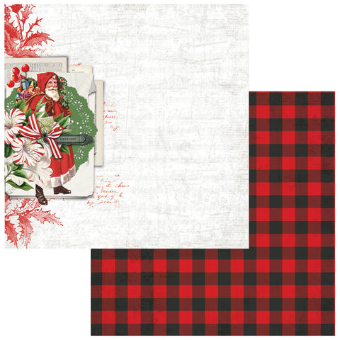 49 and Market Evergreen Season - Yuletide Abundance 12x12 Patterned Paper