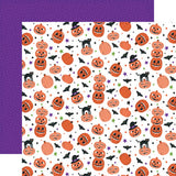 Echo Park Ghosts & Goblins Pumpkin Fun 12x12 Patterned Paper