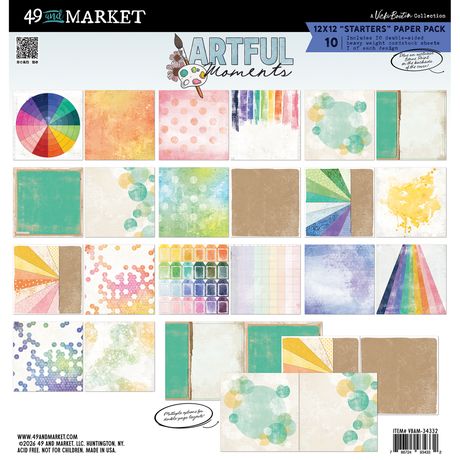 49 and Market Vicki Boutin's Artful Moments Starter  12x12 Collection Pack