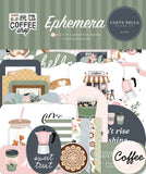 Carta Bella Coffee Shop Ephemera Embellishments