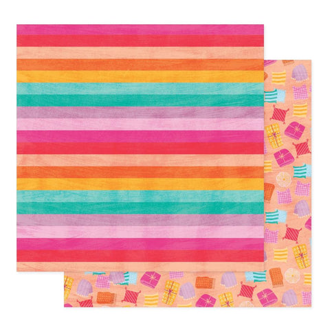 American Crafts Shimelle Reasons to Smile Rest Often Patterned Paper