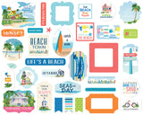 Carta Bella Beach Town Ephemera Embellishments