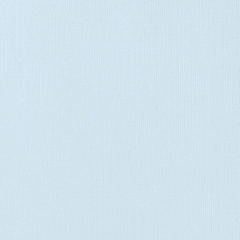 American Crafts 80lb Textured Cardstock 12"X12" - Rain