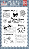 Echo Park Yankee Doodle Yankee Doodle Dandy Designer Stamp Set