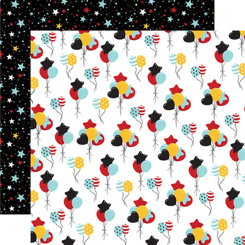 Echo Park A Magical Place Balloons Patterned Paper