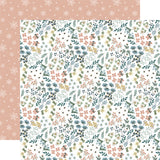 Carta Bella Winter Wonderland Mixed Flowers 12x12 Patterned Paper