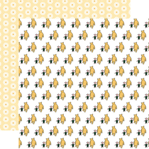 Echo Park The House at Pooh Corner Piglet and Pooh Patterned Paper