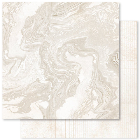 Paper Rose Studio Wedding Joy Basics - Paper D 12x12 Patterned Paper