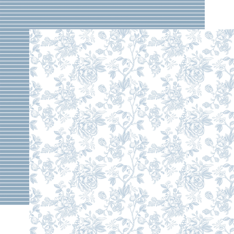 Echo Park Save The Date Bridal Branches 12x12 Patterned Paper