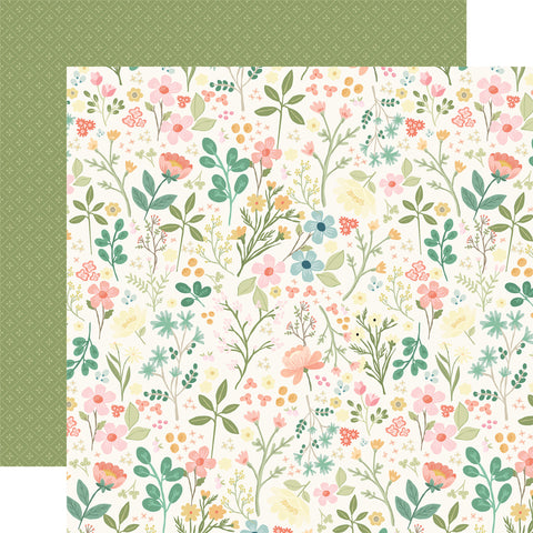 Carta Bella Secret Garden Magical Stems 12x12 Patterned Paper