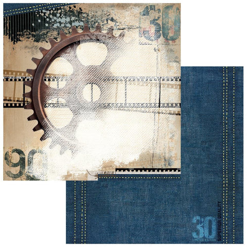 49 and Market Rust and Revs 2.0 Rugged 12x12 Patterned Paper