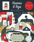 Carta Bella Christmas In The City Frames & Tags Embellishments